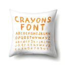 Axyaa Creative Weeping Pillow Case, 45x45cm, Boys Girls, Different Painting Styles