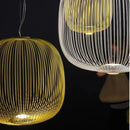 Axyaa Iron Birdcage Pendant Light for Restaurant and Living Room