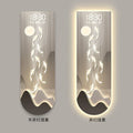 Jinshan LED Display Clock Painting for Axyaa Living Room Décor