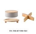 Axyaa Ceramic Bowl: Mixed Dim Sum & Fruit Snack with Melon Seeds, Nuts & Dried Fruit