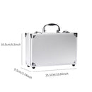 Axyaa Aluminum Alloy Mini Tool Box - Metal Frame Storage Case, Ideal Gift Box
