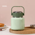 Axyaa Stainless Steel Vacuum Flask Stew Beaker, Large Capacity Insulated Lunch Box