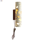 Axyaa LED Wall Lights for Home Dining Stair Bedroom Stone Wood Wabi Sabi Sconce