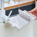 Axyaa Spoon Rests Lid Holder Spatula Stand Non-slip Kitchen Organizer