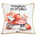 Pumpkin Lace Pumpkin Pillowcase Sofa Hold Halloween Cushion Cover Retro Home Decor