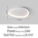 Axyaa LED Ceiling Lights for Home Decor Elegant Modern Lighting Fixture