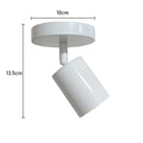 Axyaa Dimmable LED GU10 Spotlight 7W 12W Surface Mounted Ceiling Trail Light
