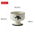 Axyaa Ceramic High Footed Dessert Bowl for Molecular Cooking and Molecular Gastronomy