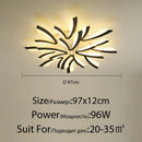 Modern Acrylic LED Ceiling Lamp by Axyaa - Dandelion Design Dining Room Light