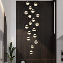 Axyaa Modern Chandelier Set for Home Decor & Indoor Lighting
