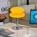 Axyaa Modern LED Stained Glass Mushroom Desk Lamp