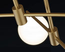 Axyaa Luxury Copper Pendant Light: Modern Magic Bean Style for Living Room