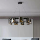 Axyaa Modern LED Pendant Light Chandeliers for Living Room Indoor Lighting