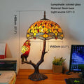 Axyaa Tiffany Stained Glass Table Lamp for Luxurious Living Spaces