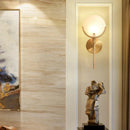 Axyaa Nordic Marble LED Wall Light - Minimalist Indoor Home Decor Fixtures