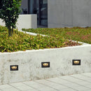 Axyaa LED Stair Lights Waterproof Outdoor Corner Lamp Villa Courtyard Step Lighting