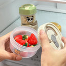 Axyaa Mini Snack Fruit Box: Portable & Sealed Fresh Food Storage