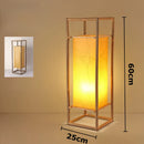 Axyaa Iron Rattan Floor Lamp: Modern Nordic Style LED Lights