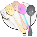 Axyaa Stainless Steel Slotted Spoon Set - Multicolored Big Soup Flatware Kit