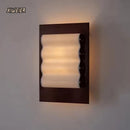 Axyaa Nordic French Fabric Wall Lamp for Retro Designer Home, Bedroom, Hallway, Study