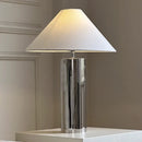Axyaa Bamboo Hat Floor Lamp: Modern Stainless Steel, Chinese Style, Bedroom Study Decor