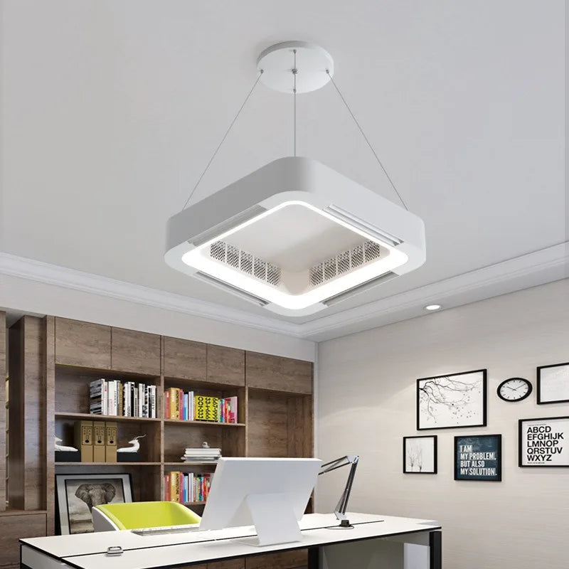 Axya LED Chandelier Fan Light Remote Control Modern Ceiling Light