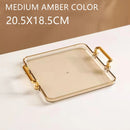 Axyaa Nordic Green Acrylic Tray for Tea Set & Jewelry Storage