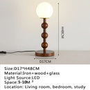 Axyaa Retro Contemporary LED Table Lamp for Living Room Bedroom Study