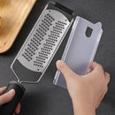 Axyaa Stainless Steel Cheese Chocolate Slicer with Wide Mouth Handle