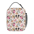 Axyaa Mickey Mouse Insulated Lunch Bag - Cute & Portable Thermal Cooler Box