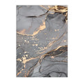 Pink Marble Abstract Canvas Painting Wall Art Print Home Decor by Axyaa