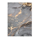 Pink Marble Abstract Canvas Painting Wall Art Print Home Decor by Axyaa