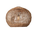 Axyaa Handmade Rattan Lantern Pendant Lights for Wabi-sabi Restaurant and Zen Dining
