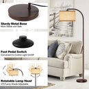 Axyaa LED Floor Lamp with Dimmable 3 Color Options and Modern Design