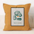 Axyaa Fruit Hot Dog Food Pillowcase Square Cushion Cover Home Decor Sofa Pillows