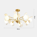 Axyaa Modern Pendant Light Chandeliers for Living Room and Dining Room Lighting