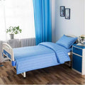 Axyaa Medical Bedding Set for 0.9-1.2m Bed- 3pcs, Thick Cotton/Poly Blend
