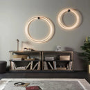 Axyaa LED Circular Wall Lamp - Modern Minimalist Bedroom Lighting Fixutre
