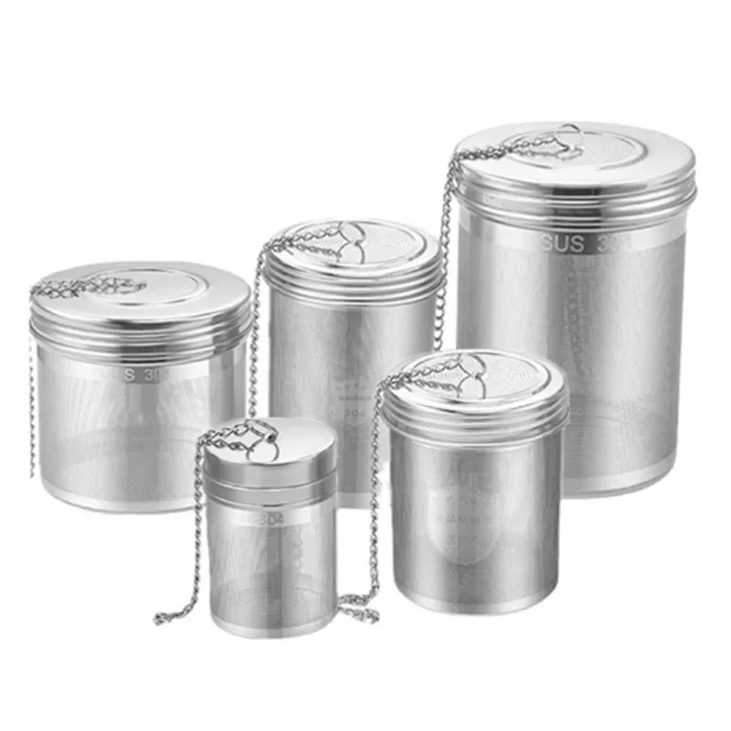 Axya Stainless Steel Tea Strainer: Reusable Mesh Filter for Teapot, Spices, and Herbs