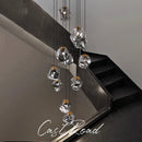 Axyaa LED Pendant Lights: Modern Chandeliers for Living Room and Dining Room