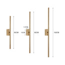 Axyaa Metal Wall Lamp: Nordic Light Luxury, Creative Design, Long Reading Light, Home Decor