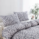 Axyaa Leopard Duvet Cover Set with Pillowcase