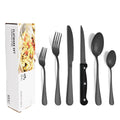 Axyaa 1010 Stainless Steel Tableware Set with Steak Knife and Dessert Spoon