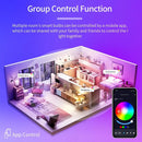 Axyaa Smart Bluetooth LED Light Bulbs 9W 15W 18W E27 220V Remote Control Group RF 2.4GHz
