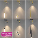 Axyaa Nordic Style LED Pendant Spotlight for Bedroom Ceiling, Modern Indoor Decoration