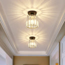 Axyaa Glass LED Ceiling Light for Home Decor & Indoor Lighting