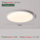 Axyaa Ultrathin LED Ceiling Lamp, Modern Round Lights for Living Room, Bedroom, and Dining Area
