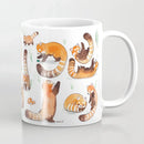 Axyaa Red Panda Lover 11oz Ceramic Coffee Mug - Cute & Cozy Gift for Friends