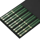 Axyaa Japanese Sushi Chopsticks Non-Slip Restaurant Quality Home Portable Healthy Stick