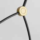 Axyaa Glass Ball Branch Chandelier: Minimalist Modern Light for Dining, Living, Bedroom